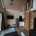 Ostrzycki Nad Jeziorem -balia-sauna-prywatny Pomost בית נופש Pierszczewo