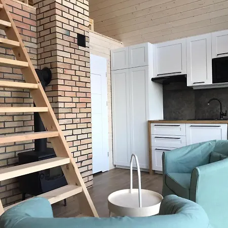 別荘 Ostrzycki Nad Jeziorem -balia-sauna-prywatny Pomost