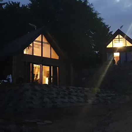 Ostrzycki Nad Jeziorem -balia-sauna-prywatny Pomost *