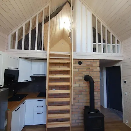 Ostrzycki Nad Jeziorem -balia-sauna-prywatny Pomost 別荘