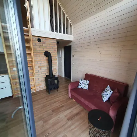 Ostrzycki Nad Jeziorem -balia-sauna-prywatny Pomost 別荘 Pierszczewo