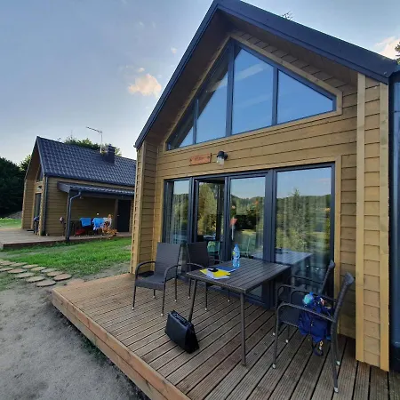 Prázdninový dům Ostrzycki Nad Jeziorem -balia-sauna-prywatny Pomost *