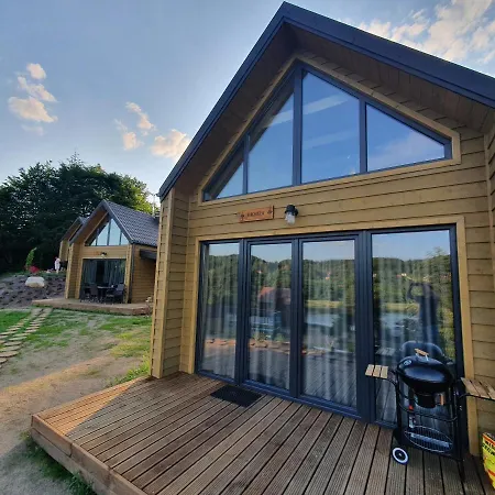 Ostrzycki Nad Jeziorem -balia-sauna-prywatny Pomost *