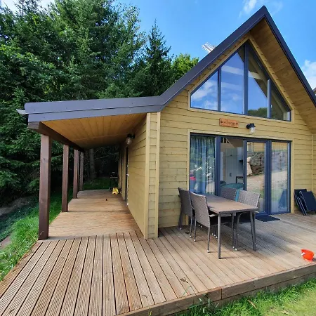 בית נופש Ostrzycki Nad Jeziorem -balia-sauna-prywatny Pomost