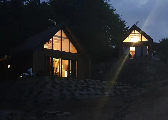 Ostrzycki Nad Jeziorem -balia-sauna-prywatny Pomost *