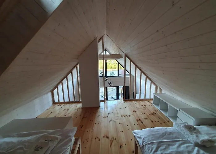 Ostrzycki Nad Jeziorem -balia-sauna-prywatny Pomost *