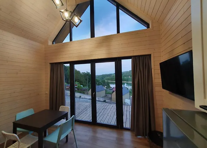 Ostrzycki Nad Jeziorem -balia-sauna-prywatny Pomost * Pierszczewo