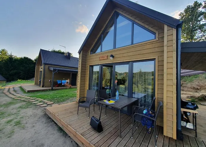 בית נופש Ostrzycki Nad Jeziorem -balia-sauna-prywatny Pomost *