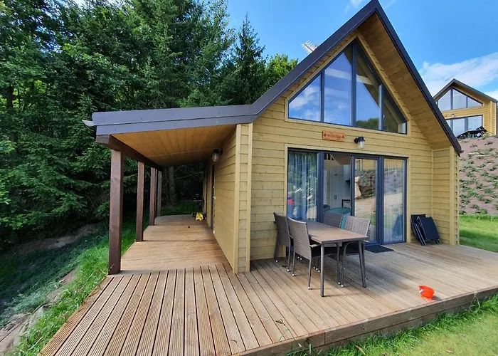 בית נופש Ostrzycki Nad Jeziorem -balia-sauna-prywatny Pomost