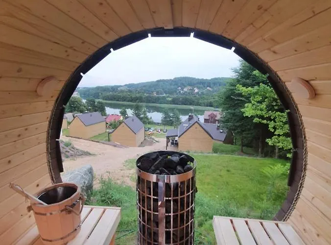 בית נופש Ostrzycki Nad Jeziorem -balia-sauna-prywatny Pomost *